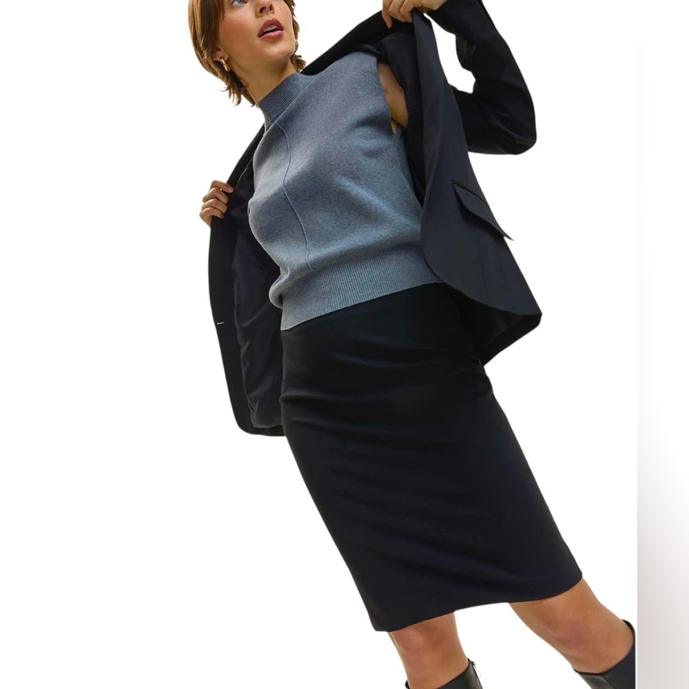 Reitmans Black Midi Skirt - Picture 3 of 11